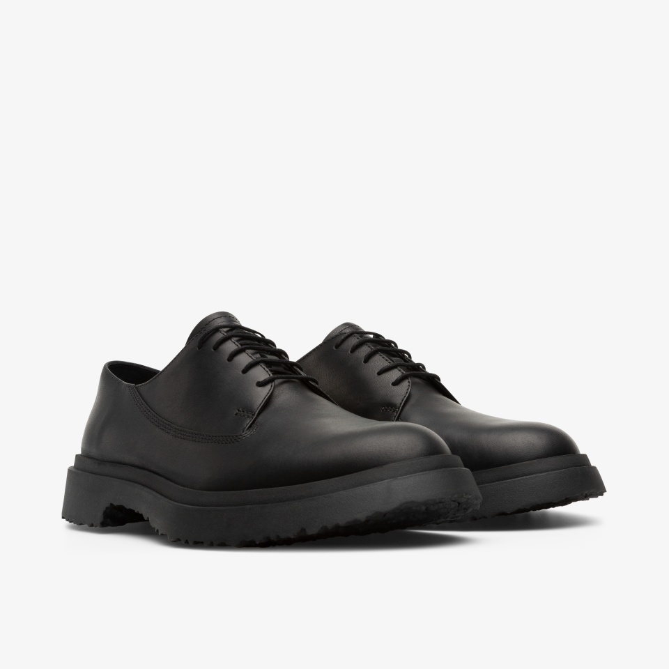 Camper Walden Black - Camper Mens Formal Shoes ||4637-XUQOK||